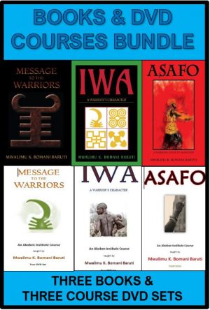 Message to The Warriors, IWA and Asafo Book & Course DVD Sets Bundle